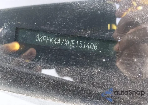 2017 Kia Forte Lx z USA, uszkodzony, nr VIN 3KPFK4A7XHE151406